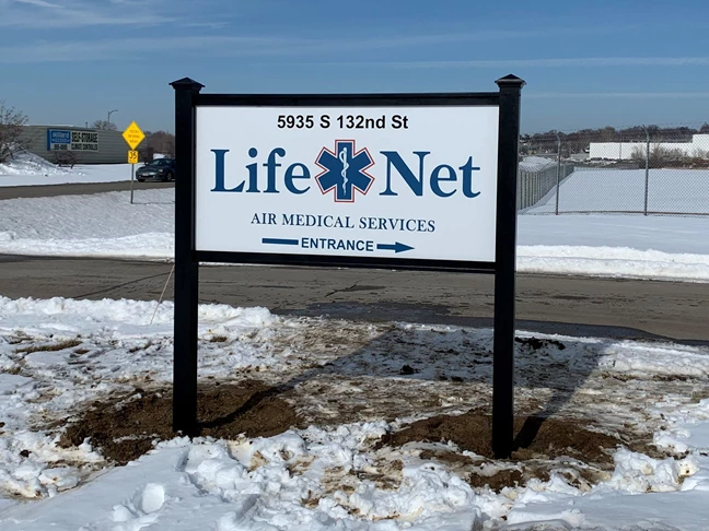 LifeNet Directional Panel Sign