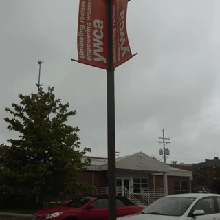 YWCA Pole Banner